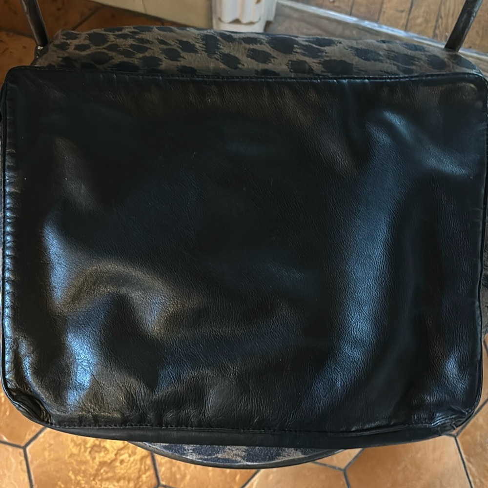 Balenciaga clutch leather bag